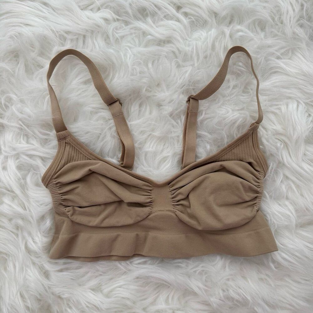 Skims Seamless Sculpt Bralette Clay Size Medium